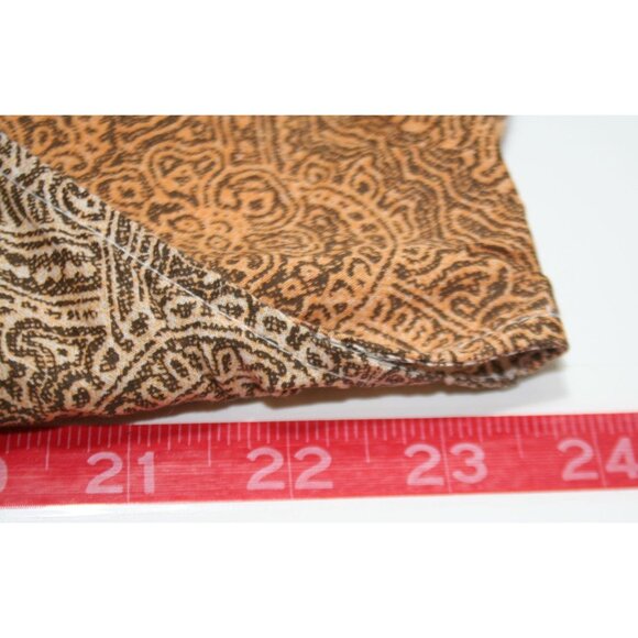 Liz Claiborne Woman 2x Henna Ombre Sleeveless Cotton Tunic Tank Top Plus Size - Picture 6 of 7